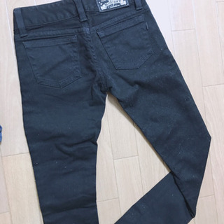 moussy ブラックパンツの画像