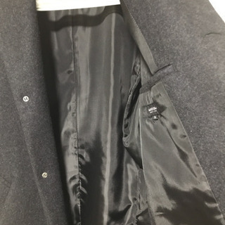 メンズ ロングコート ほぼ未使用品の画像