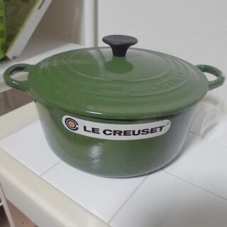 <<新品未使用・廃番レア品>>ル・クルーゼ　ココットロンド22c...