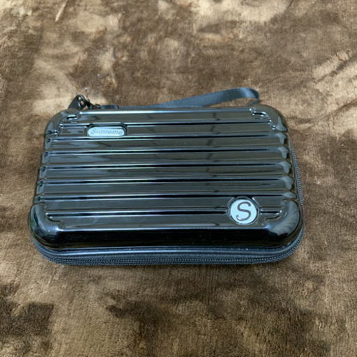 ファスナー付き携帯ポーチアクリル製
