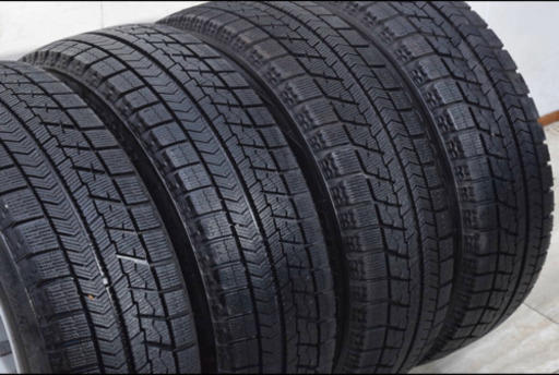 195/65Ｒ15 ブリヂストンバルミナホイル　プリウス　ct200h  カローラなど　VRXタイヤスタッドレスホイールセット