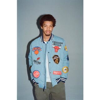 Supreme×NIKE18ss NBA Warm-Up Jacket