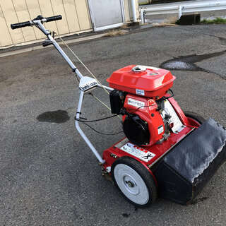 整備済 使用頻度少ない美品 バロネス 共栄社 自走式 3.4馬力 芝刈機 リールモア LM40B 取説も見れる 現物確認 初期不良対応OK