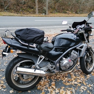 規制前45馬力のバリオス 250cc ZR250　四気筒エンジン　実働走行中の画像