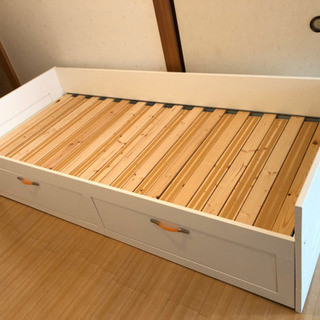 IKEAベッドBRIMNES イケアブリムネス②