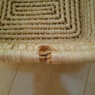 Stitchの小物入れと籐籠の画像