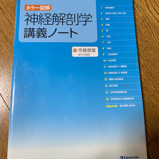 神経解剖学講義ノート
