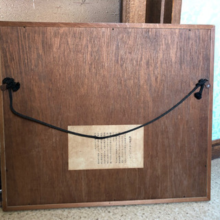 輪島塗パネル　時代物蒔絵額装　加飾の画像