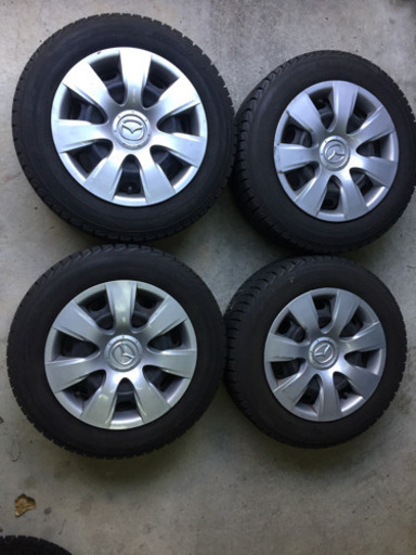 良品  スタッドレス&鉄ホイール  4本  175／65R14