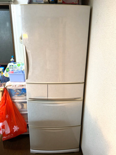 三菱　冷蔵庫　445L  1/6までに取りにきていただける方　