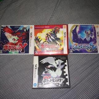 ポケットモンスターソフト4点セット　値下げ