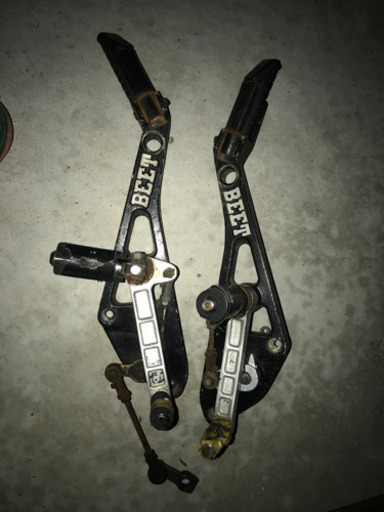 VT250 beet 当時物バックステップ　HONDA cbx400f