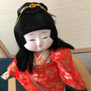 木目込み人形　童女　陽春の画像