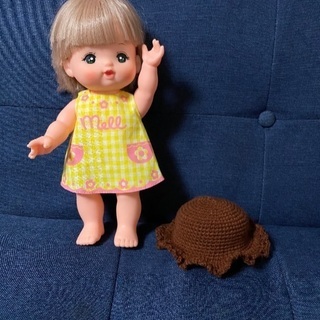 ハンドメイド　メルちゃんの帽子②の画像