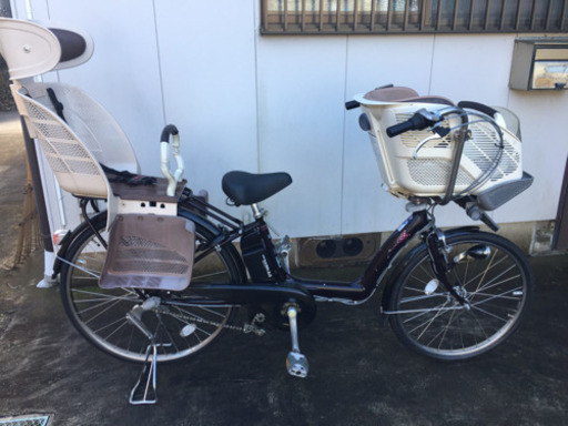 Ｇ４Ｎ電動自転車Ｋ６１Ｇブリジストンアンジェリーノ６アンペア濃い紫色