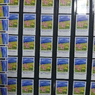 ３１０円切手-未使用--銘版-CM付き-１００枚