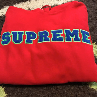 Supreme Cord Collegiate Logo Hooded  