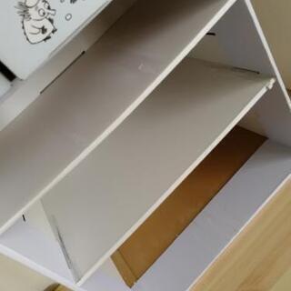 ダンボール収納ケース　タンスの画像