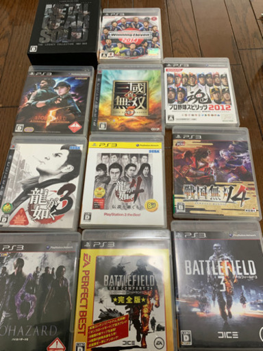 PS3ゲームソフト一式※お取引様決まりました。