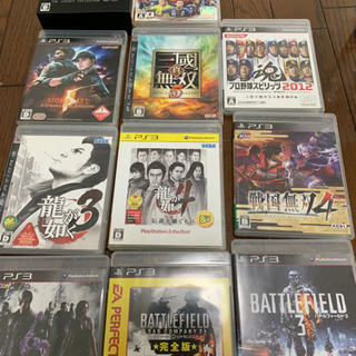 PS3ゲームソフト一式※お取引様決まりました。