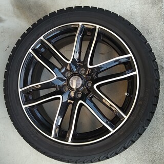 中古　スタッドレスタイヤ ホイールセット ヨコハマ アイスガード トリプルIG30プラス■215/45R17 BRANDLE ブランドル G61B 7.00-17 の画像