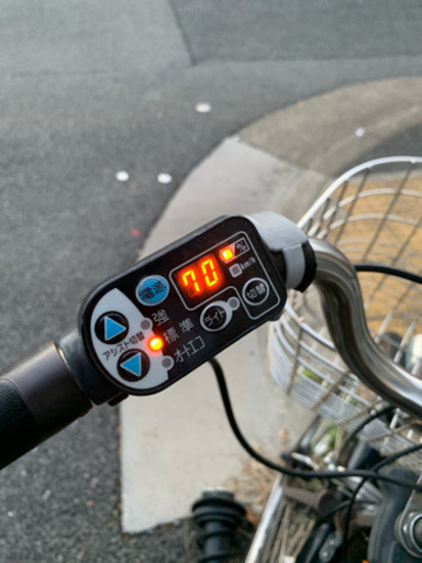 電動アシスト付き自転車。