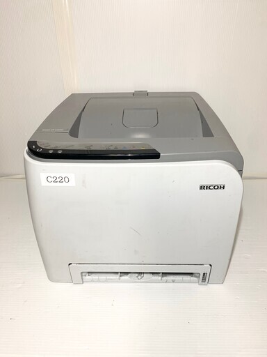 RICOH(リコー)★A4カラーレーザープリンターIPSIO(イプシオ)★IPSIO SP C220★ホワイト・グレー