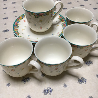 カップ&ソーサー 5客