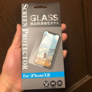 iPhoneXRガラスケース