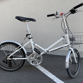 折り畳み自転車　ミニベロ　20インチ 7速