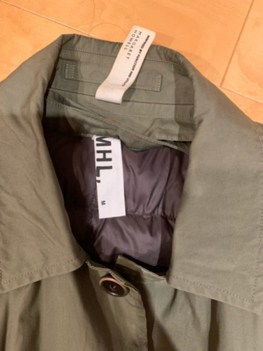 マーガレットハウエル コート カーキ 冬 メンズ アウター