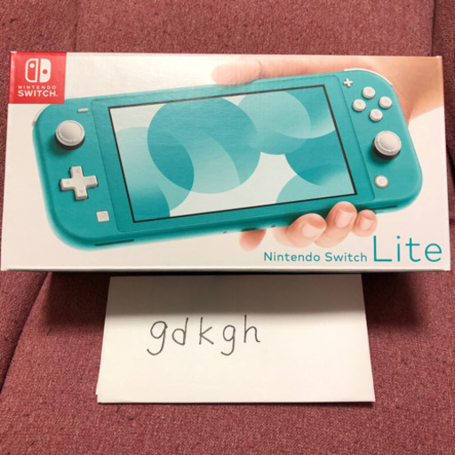 新品☆納品書・保証1年付き nintendo switch lite ターコイズ