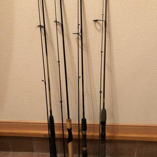 バスロッド4本まとめ売り