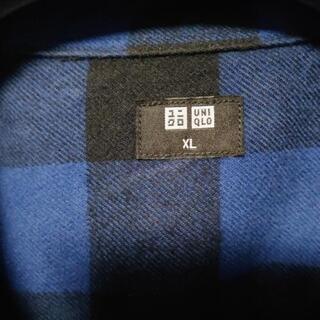 【美品USED】ユニクロのネルシャツ UNIQLOの画像