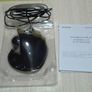 まだまだ新品同様　エレコム マウス 有線 トラックボール 6ボタ...