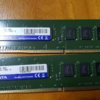 デスクトップ用メモリ ADATA製 4GB✕2枚