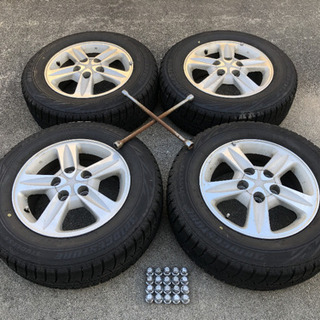 エスティマ純正ホイール＆スタッドレスタイヤ 4本セット 205/65R15