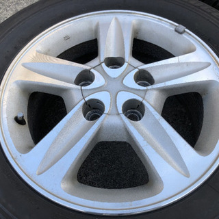 エスティマ純正ホイール＆スタッドレスタイヤ 4本セット 205/65R15の画像
