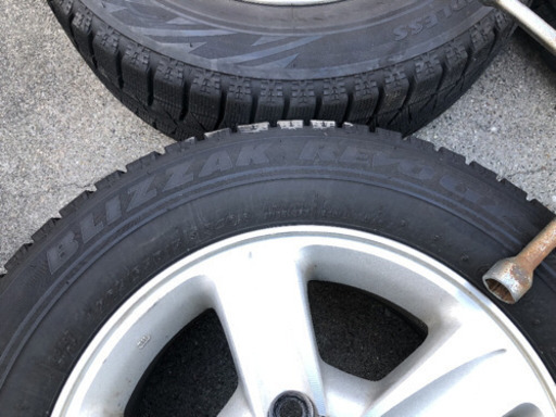 エスティマ純正ホイール＆スタッドレスタイヤ 4本セット 205/65R15