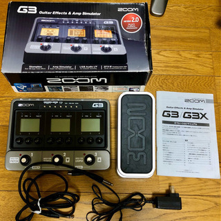 ZOOM G3 Ver.2.0 + FP02M