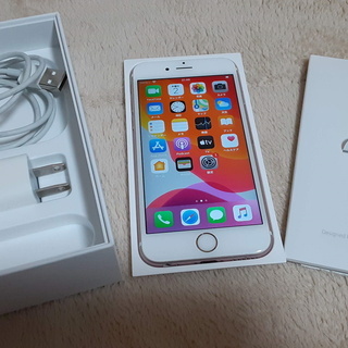 【取引終了】iPhone 6s 128GB Rose Gold SIMフリー版の画像