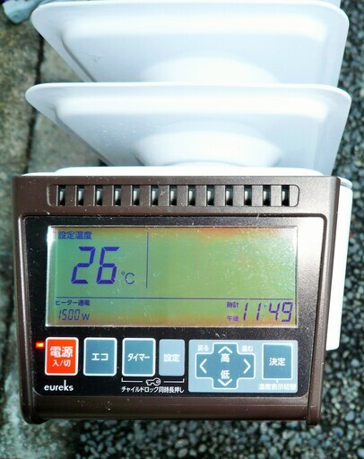 ☆ユーレックス Eureks RFX11EH(IW) ラジエター式オイルヒーター◆体に優しい暖房