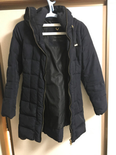 ②高級感　ZARAロングダウン＋おまけに新品シャンプープレゼント