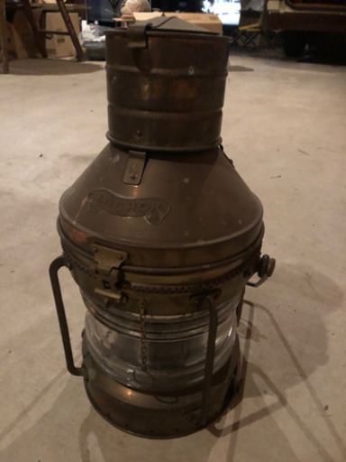 レトロ船ランプ  値引き交渉も考えます。