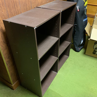 【譲渡済】ニトリの本棚2つの画像