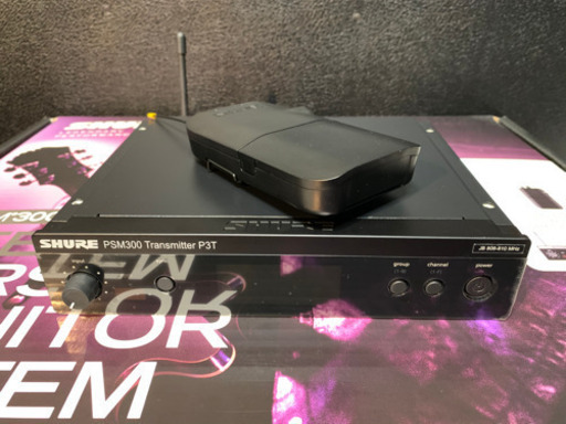 SHURE シュアー P3TJR-JB PSM300 イヤモニ ワイヤレス