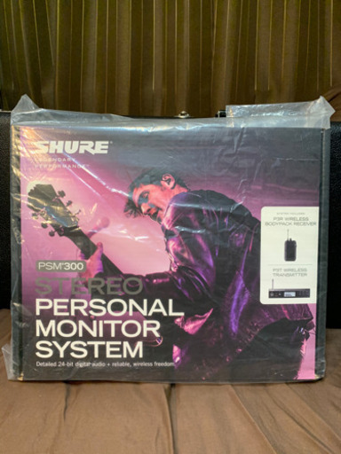 SHURE シュアー P3TJR-JB PSM300 イヤモニ ワイヤレス