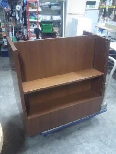 両面タイプ 本棚 文具棚 商品棚 雑貨