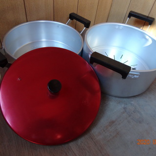 二段式蒸し器の画像