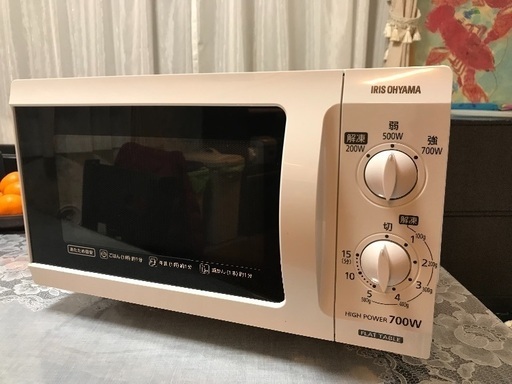 2017年製アイリスオーヤマ電子レンジ美品。